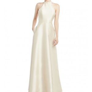 Ivory bridesmaid dress